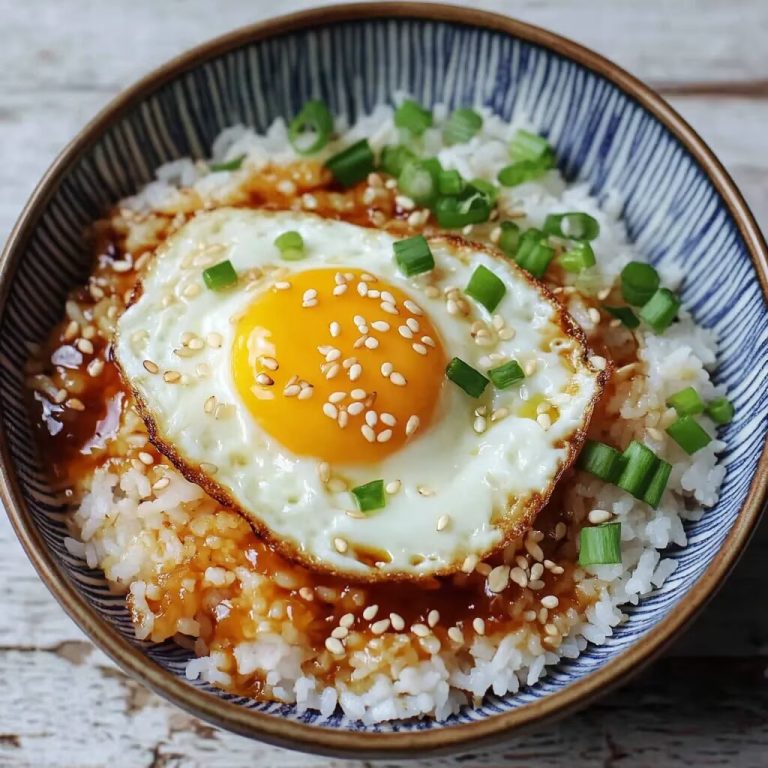 10-min. Easy Korean Egg Rice