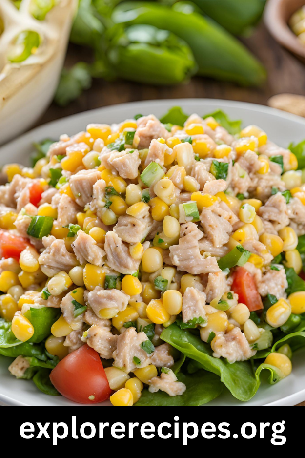 Quick Corn Tuna Salad (20-minutes)