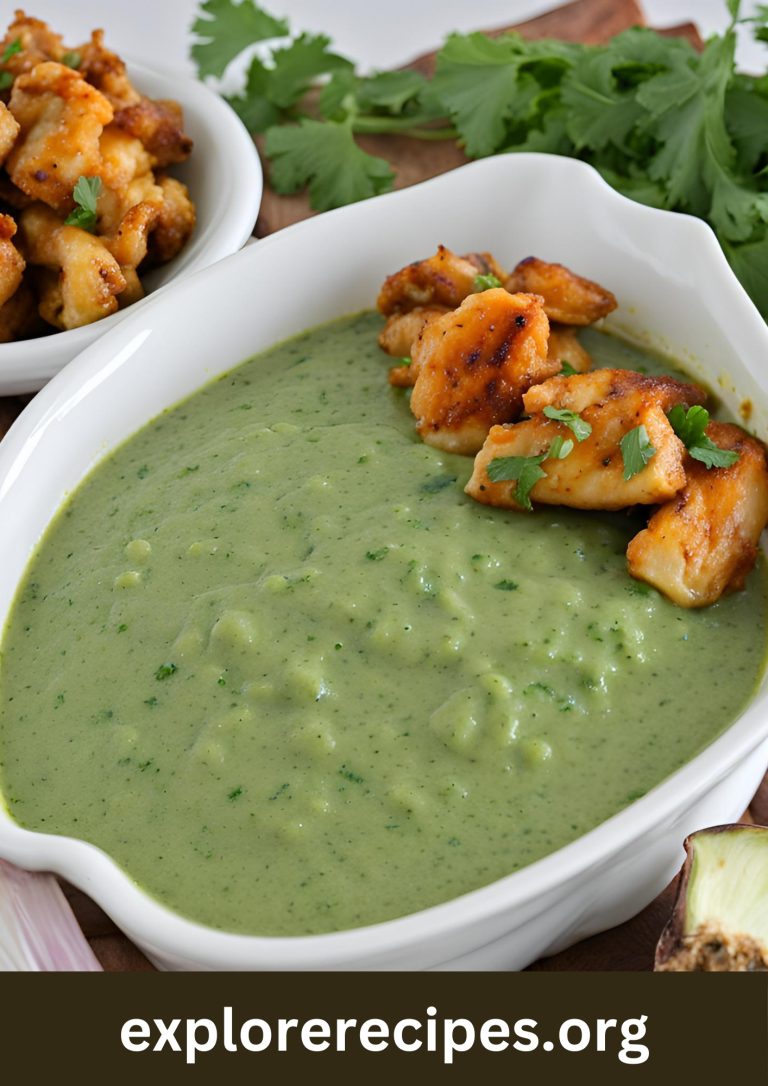 10-Minute Cilantro Garlic Sauce Inspired by Pollo Tropical