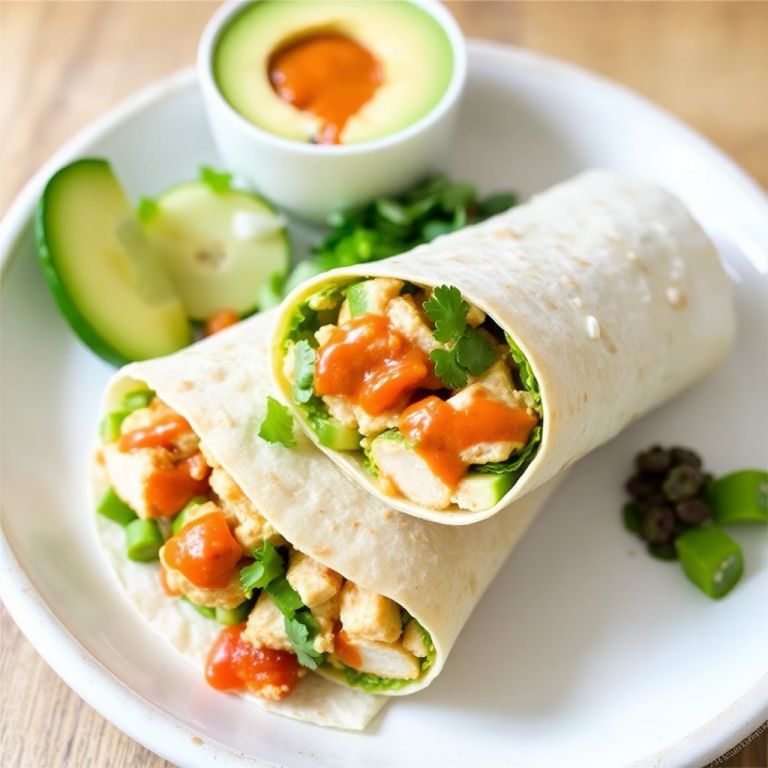 Southwest Chicken Wrap with Chipotle Crema: A Flavorful Fusion of Heat and Freshness
