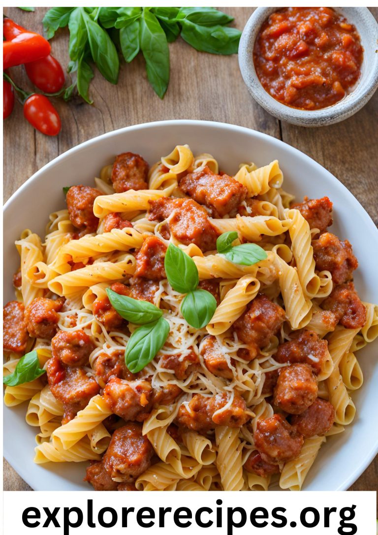 Spicy or Sweet Italian Sausage Pasta