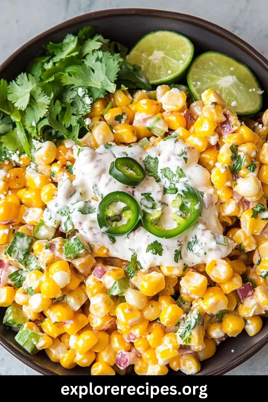 Mexican Street Corn Salad: A Flavorful Twist on a Classic Street Food