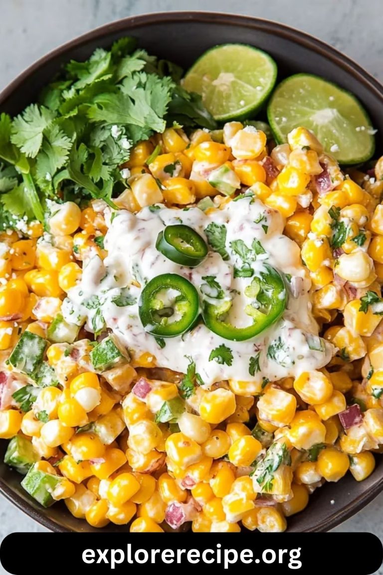 Mexican Street Corn Salad: A Flavorful Twist on a Classic Street Food Favorite
