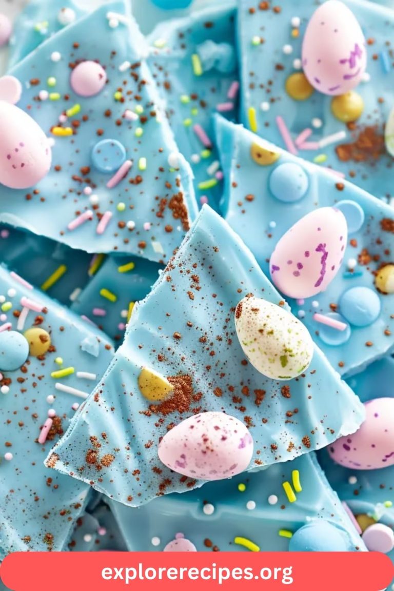 Robin Egg Easter Bark: A Colorful and Irresistible Treat for Your Easter Celebration