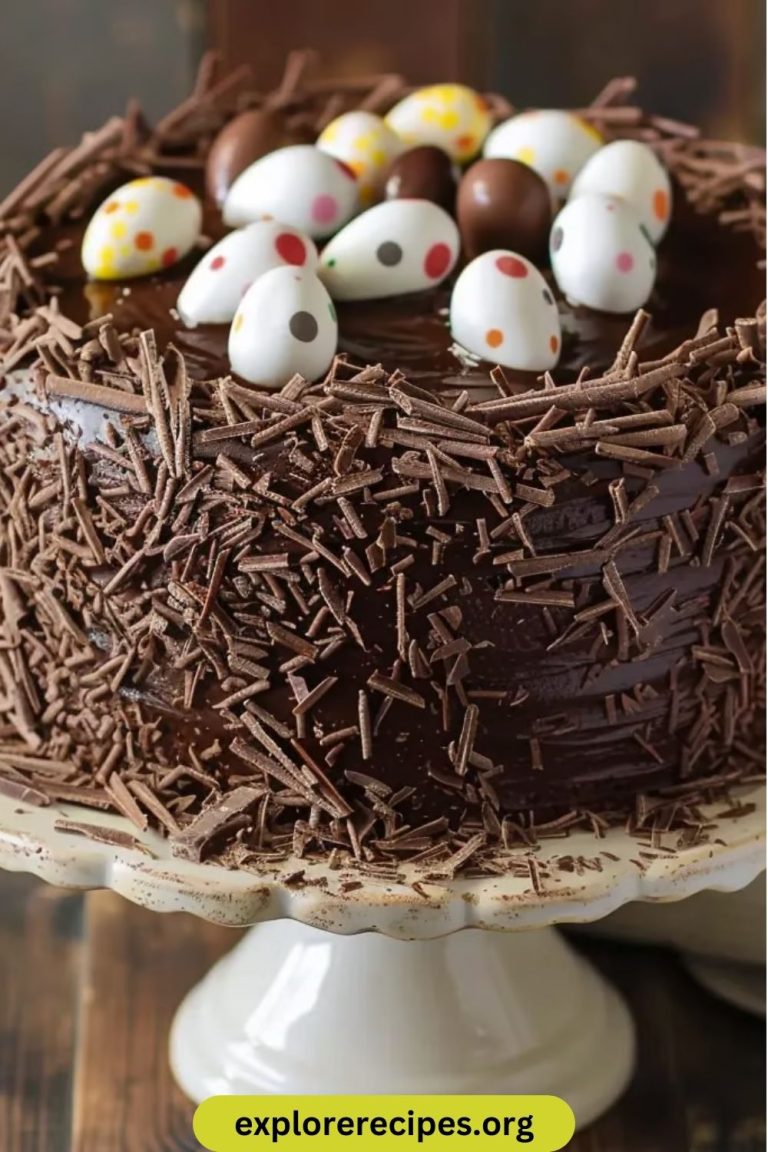 Chocolate Easter Egg Nest Cake: A Delightful Treat for the Season