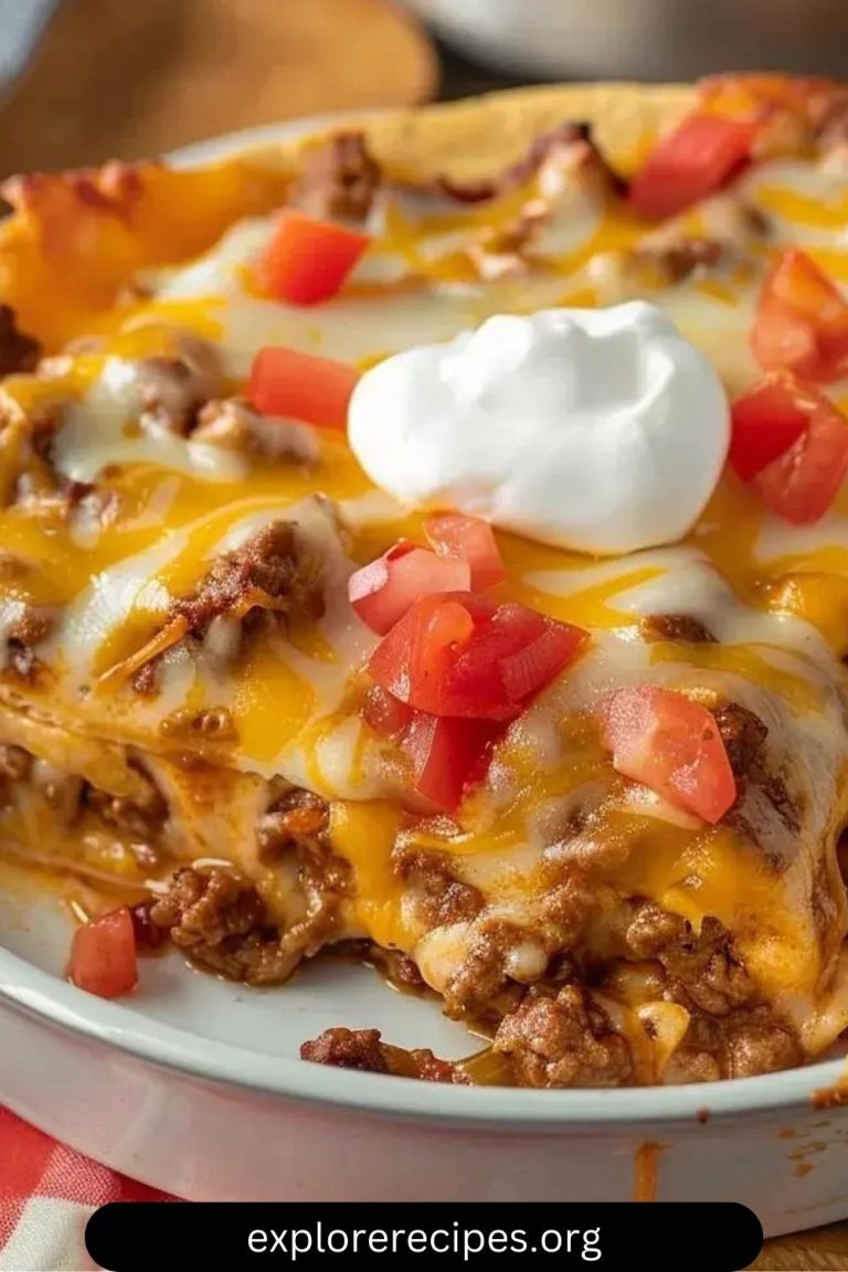 Taco Casserole with Tortillas: A Flavor-Packed Comfort Dish for Every Occasion