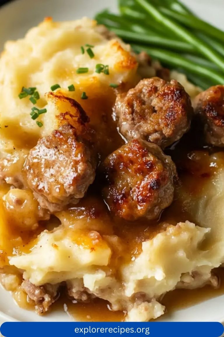 Sausage and Mash Pie: A Comforting British Classic Reimagined