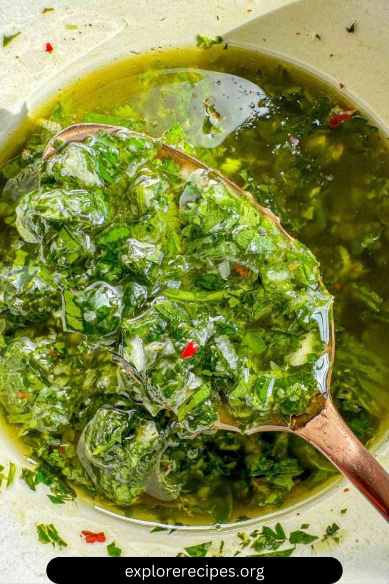 Fresh Hand-Chopped Authentic Chimichurri Sauce
