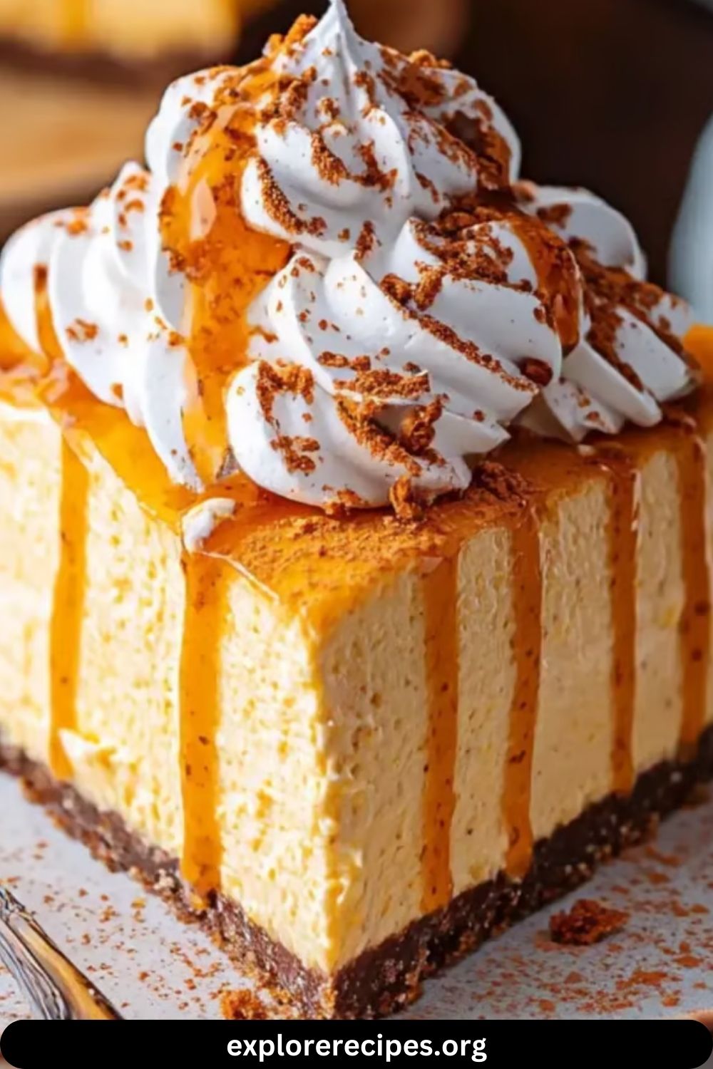 No-Bake Pumpkin Cheesecake – A Creamy Fall Delight