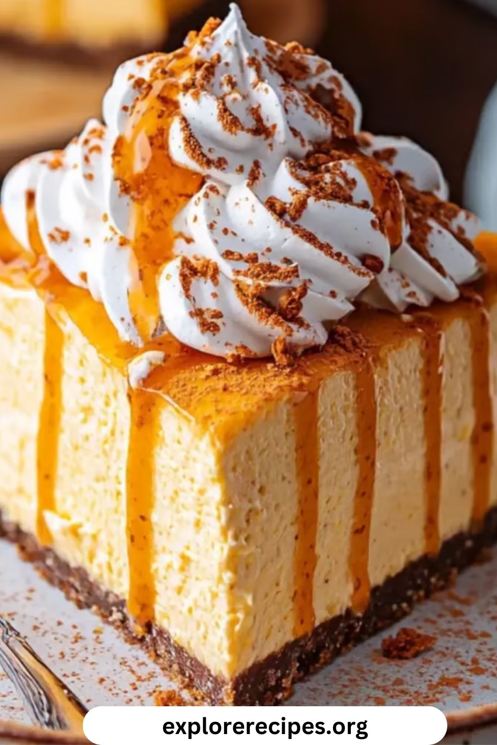 No-Bake Pumpkin Cheesecake – A Creamy Fall Delight