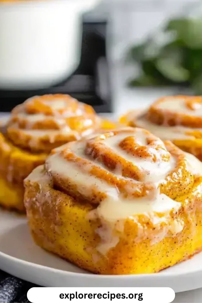 Pumpkin Cinnamon Rolls – A Cozy Fall Favorite