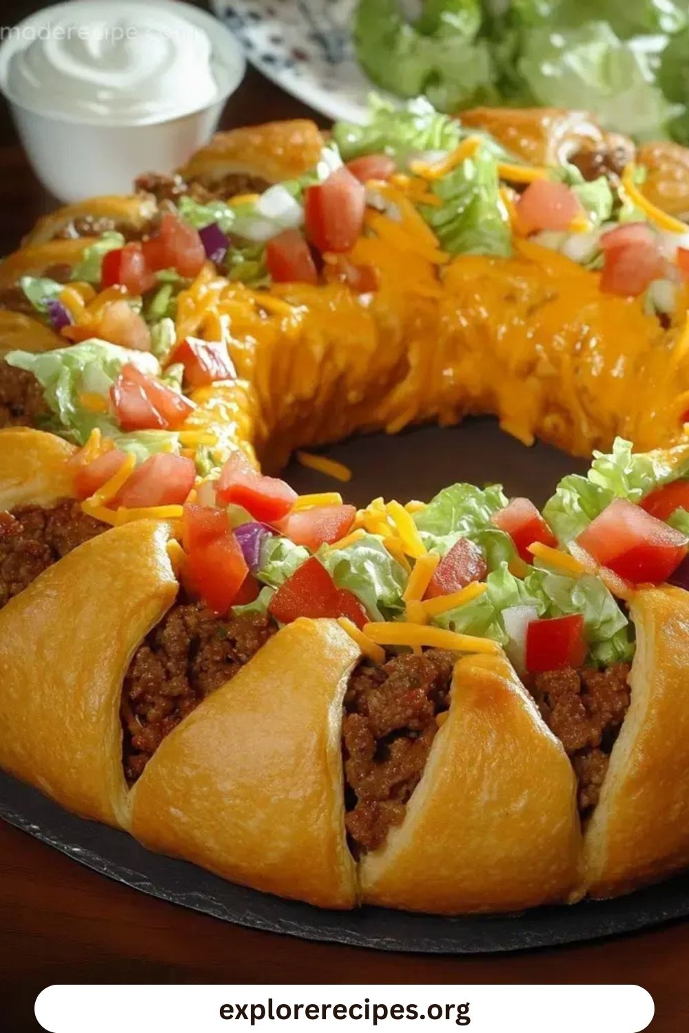 Taco Ring - A Fun and Flavorful Twist on Taco Night