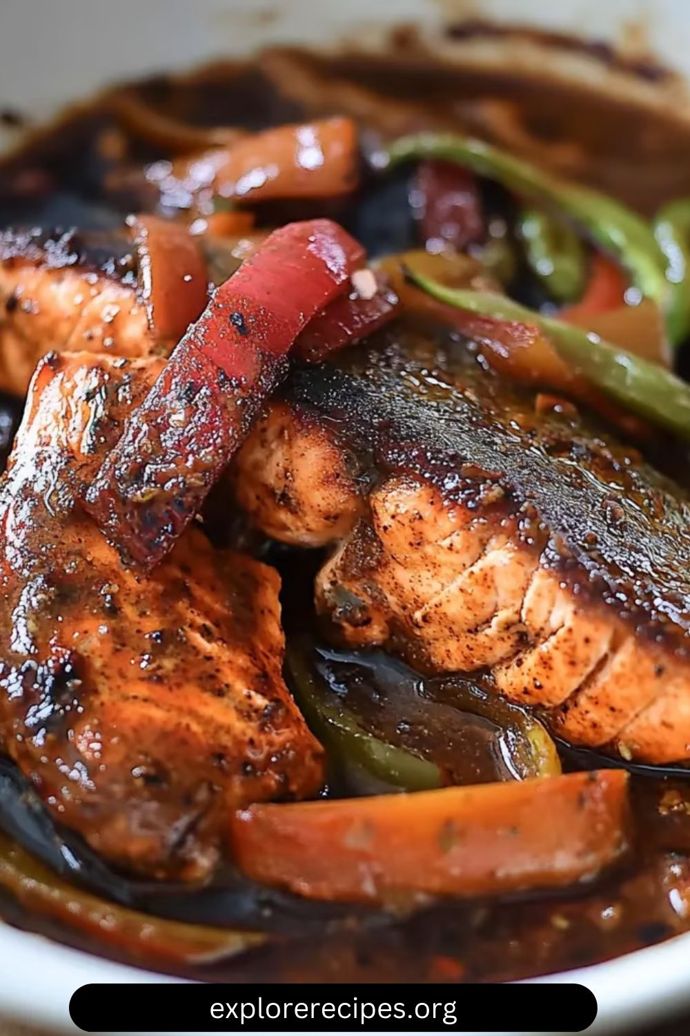 Caribbean Brown Stew Salmon – A Flavor-Packed Island Delight