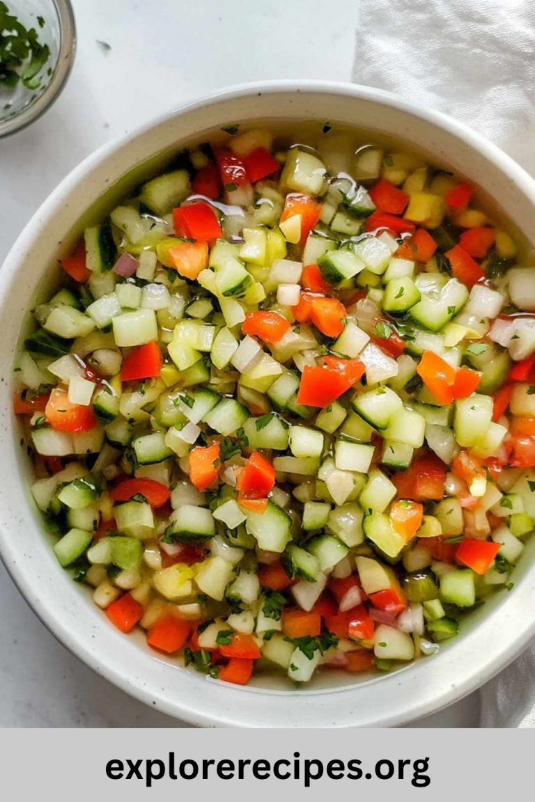 Pickle Pico De Gallo (Tangy Pickle Salsa)